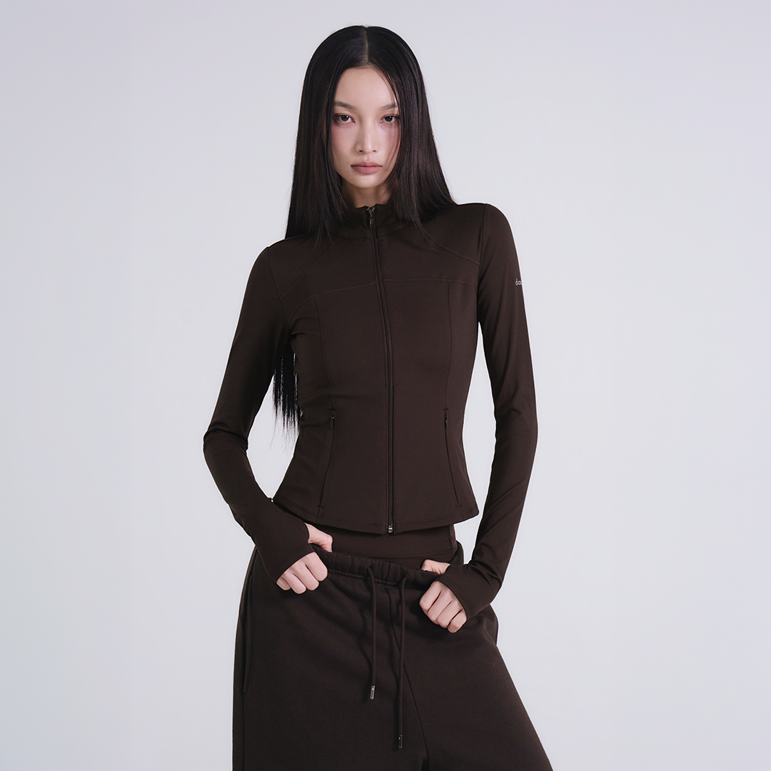 Soft Tension Contour Fit Zip-Up
