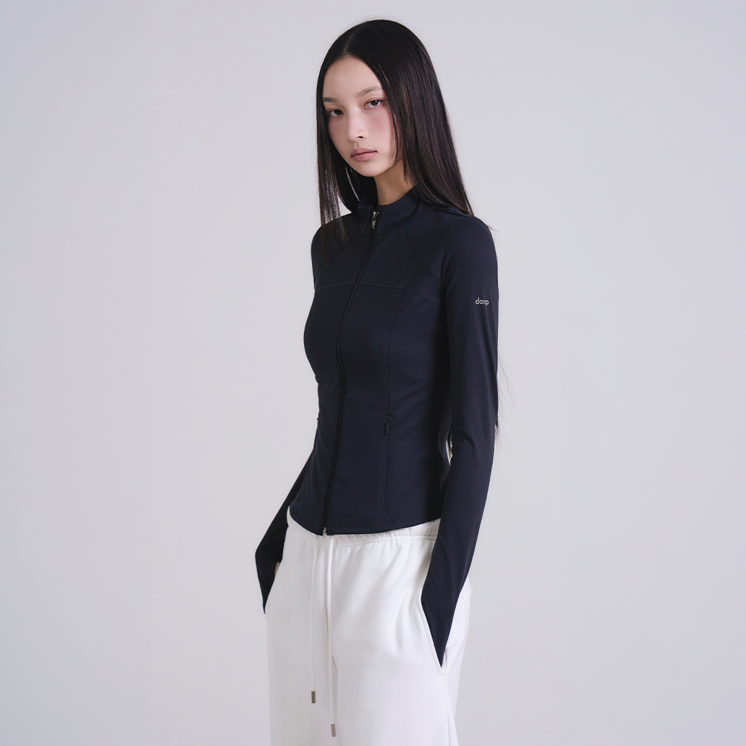 Soft Tension Contour Fit Zip-Up