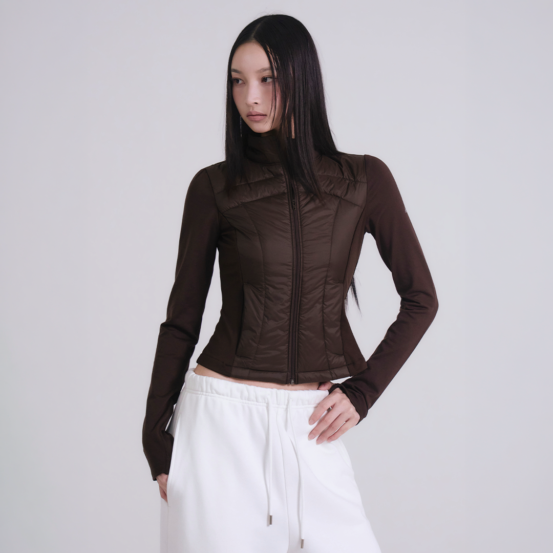 Sleek Line Padded Jacket