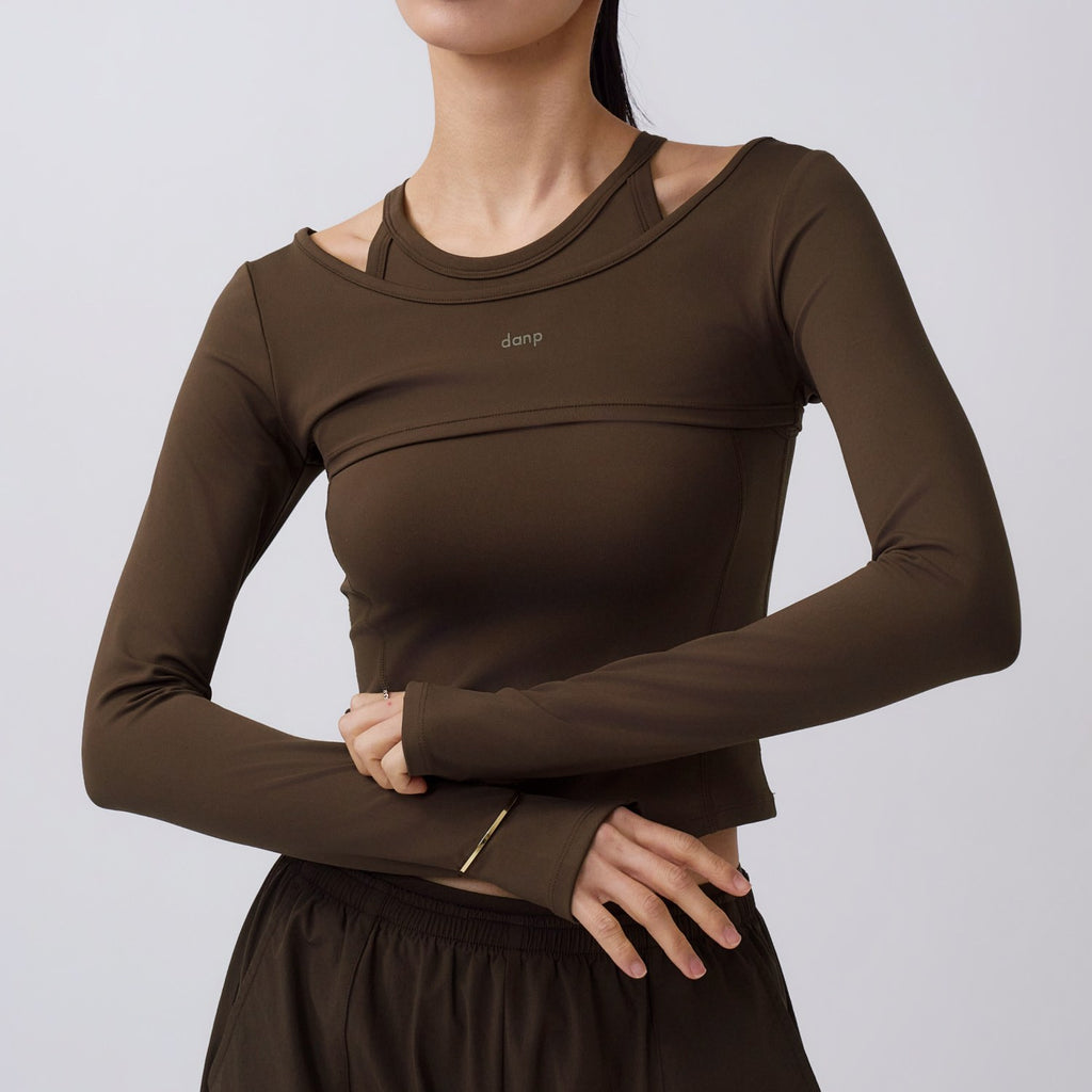 Gentle Pace High Crop Cover Up