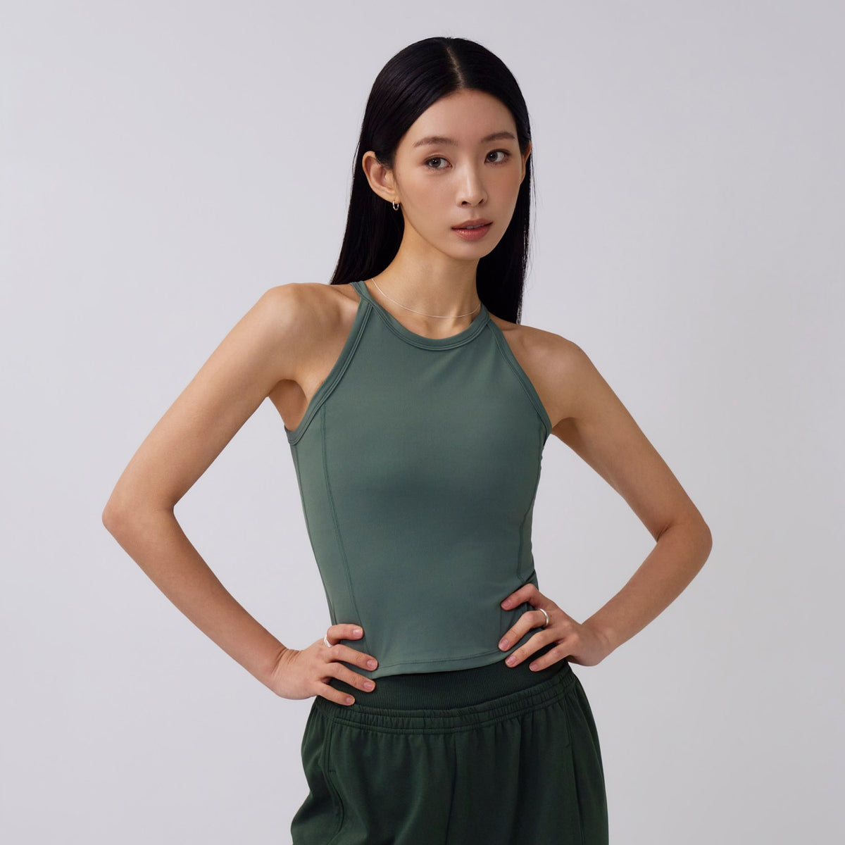 Gentle Pace Rib Tank Top