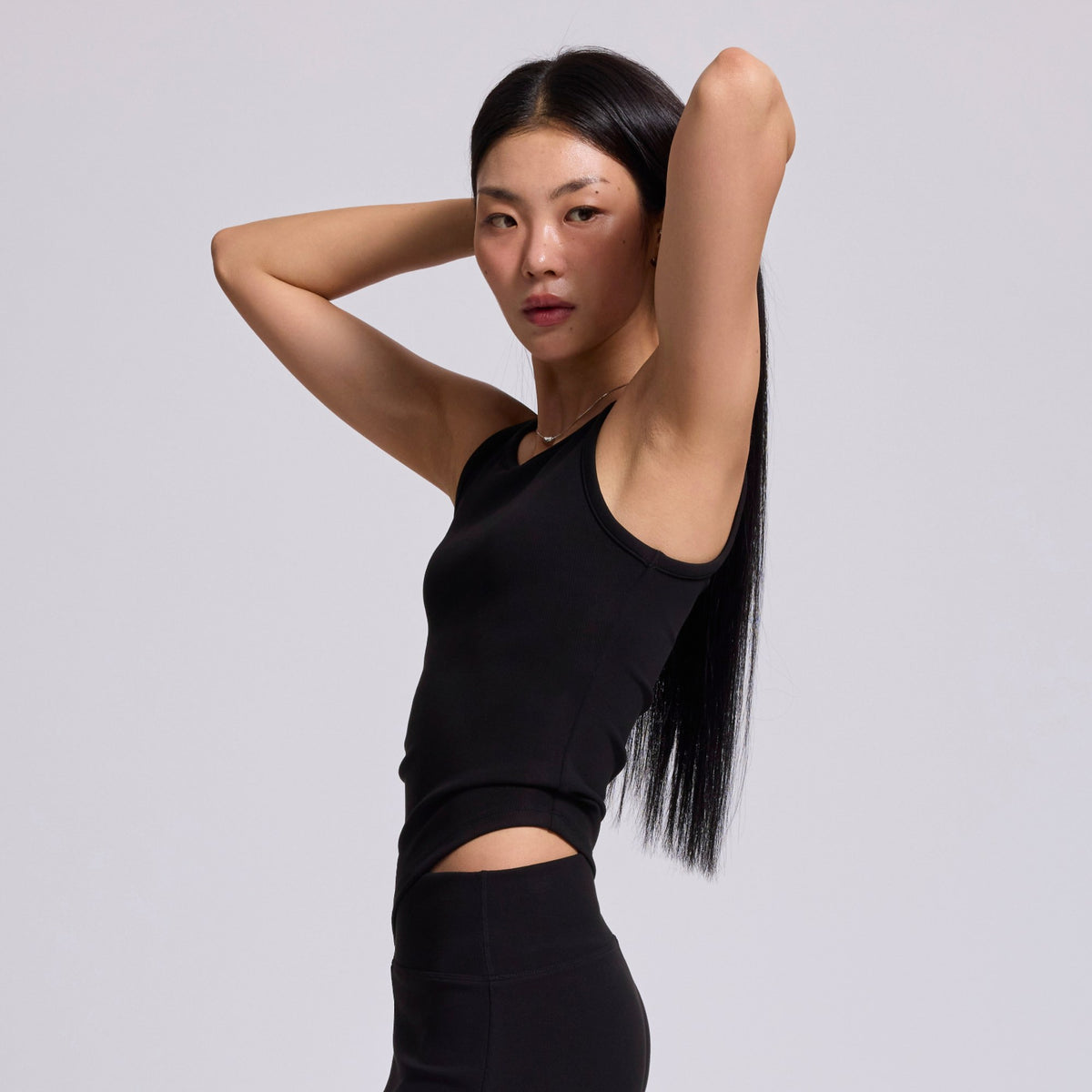 Mellow-up Rib Sleeveless