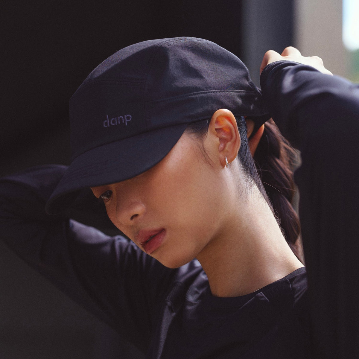 Nylon Solid Running Cap
