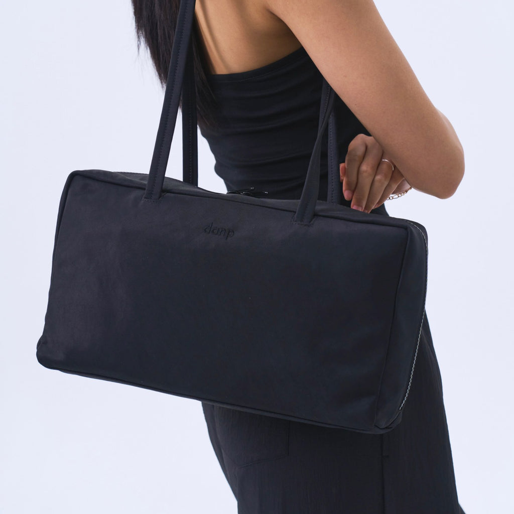 Nylon Square Shoulder Bag
