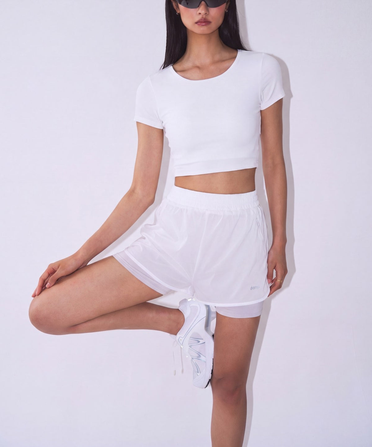 Pace Up Stretch Layered Shorts