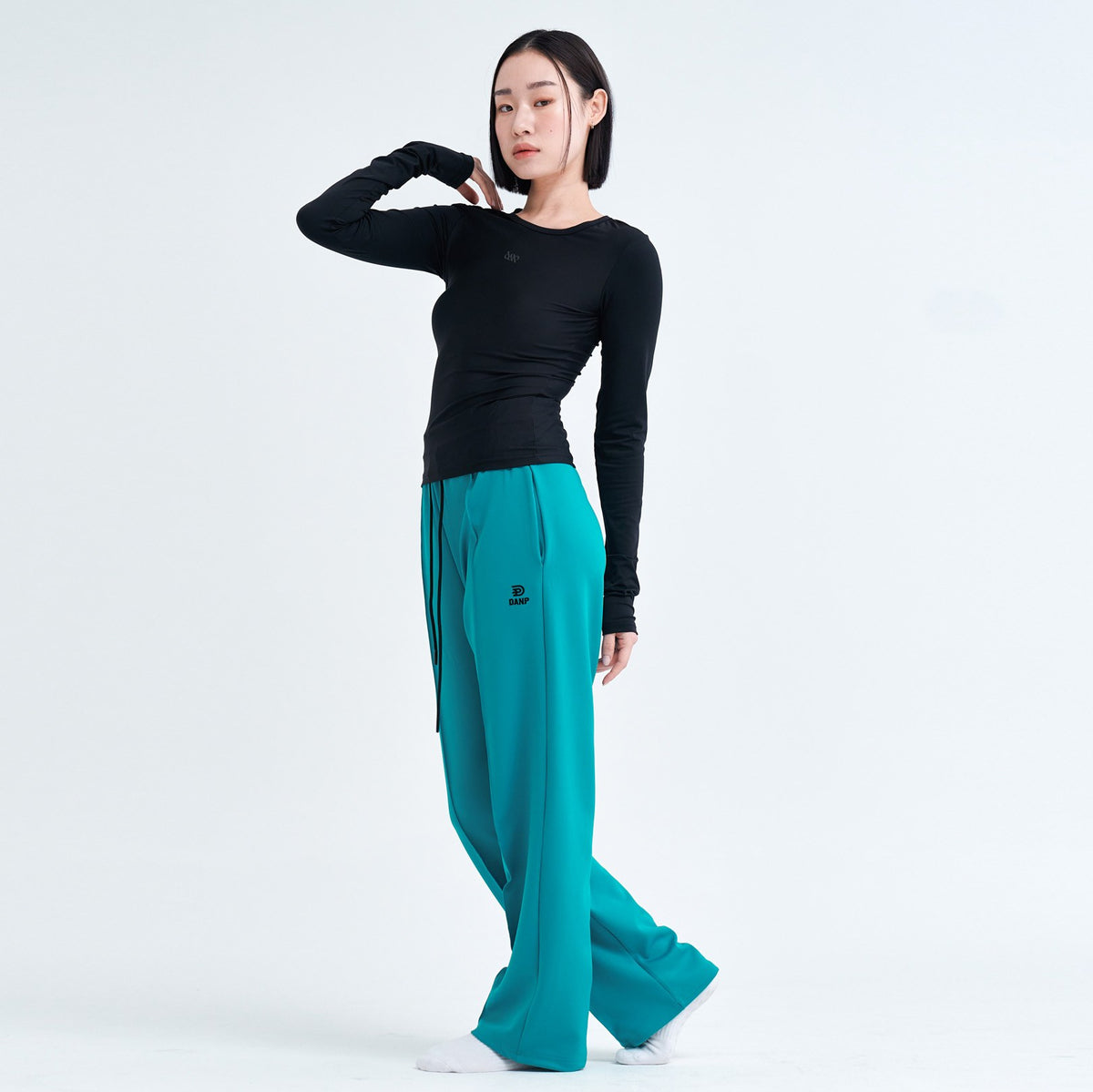 Pintuck Jersey Pants
