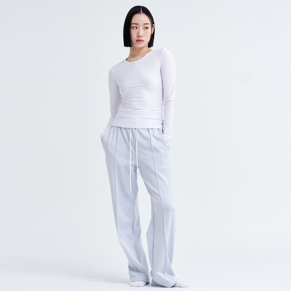 Pintuck Jersey Pants