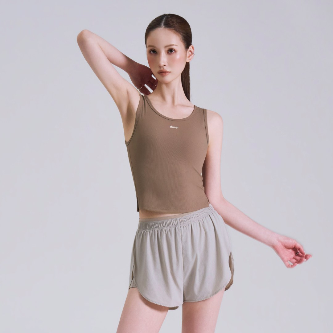 Run Slit Layered Shorts
