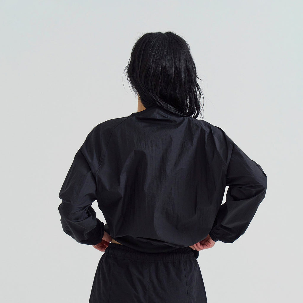 Sheer Nylon Sweatshirt