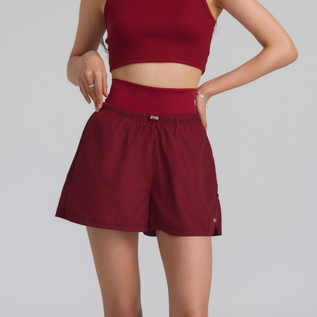 Soft Layered Nylon Shorts