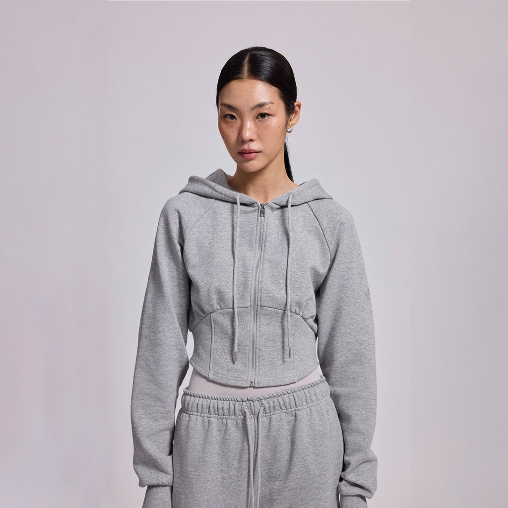 Soft Line Fit Hooded Zip-Up