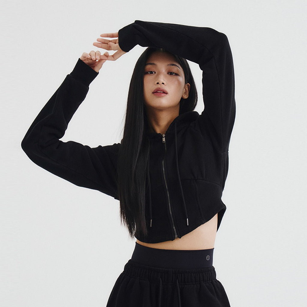 Soft Line Fit Hooded Zip-Up