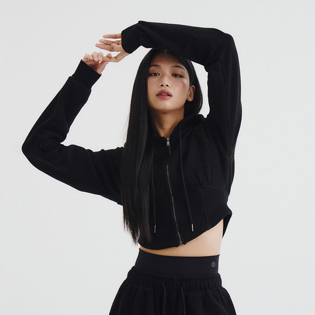Soft Line Fit Hooded Zip-Up