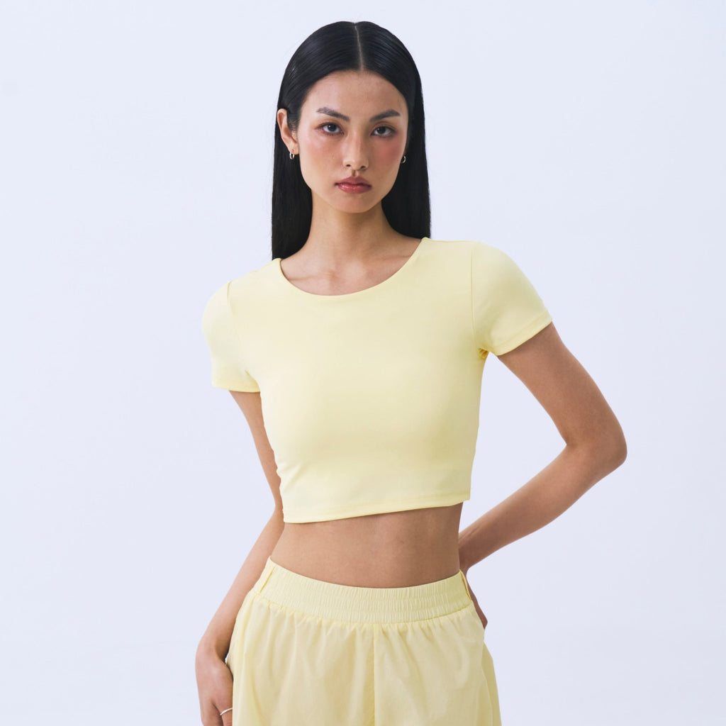 Soft Tension Crop T-Shirt