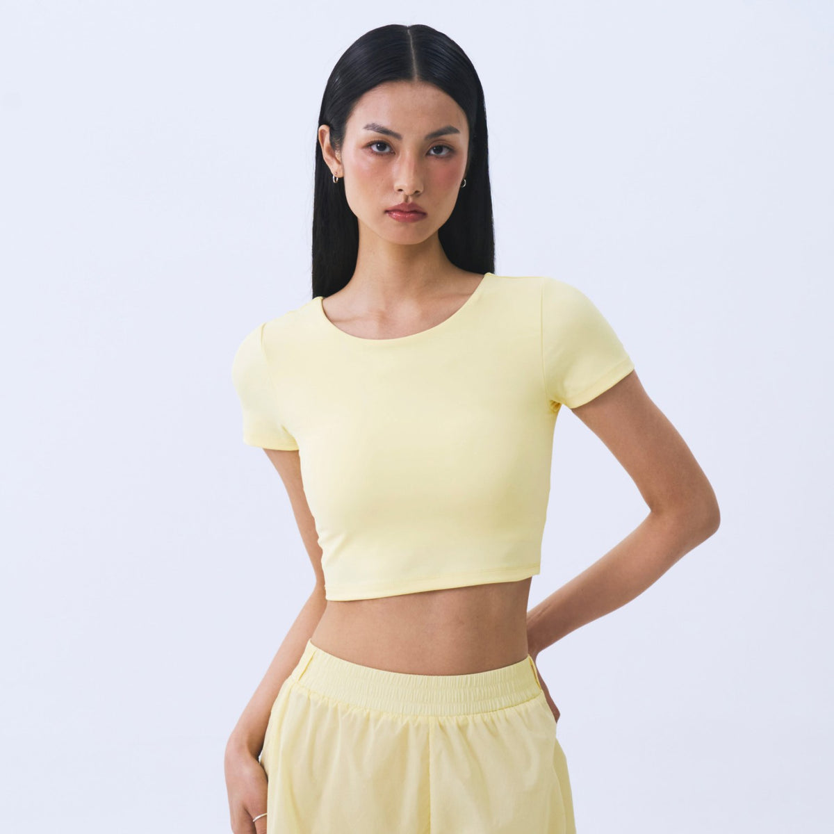 Soft Tension Crop T-Shirt