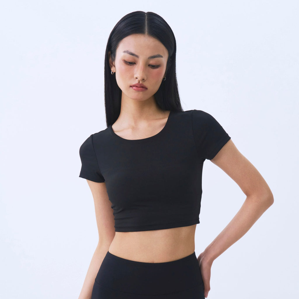 Soft Tension Crop T-Shirt