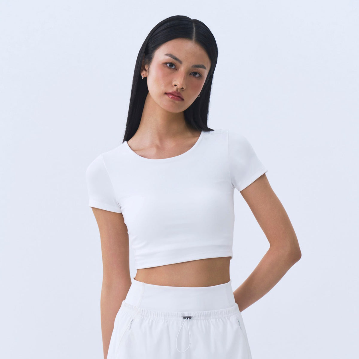 Soft Tension Crop T-Shirt