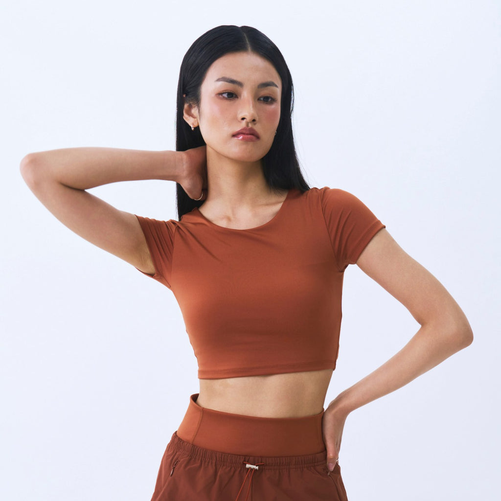 Soft Tension Crop T-Shirt