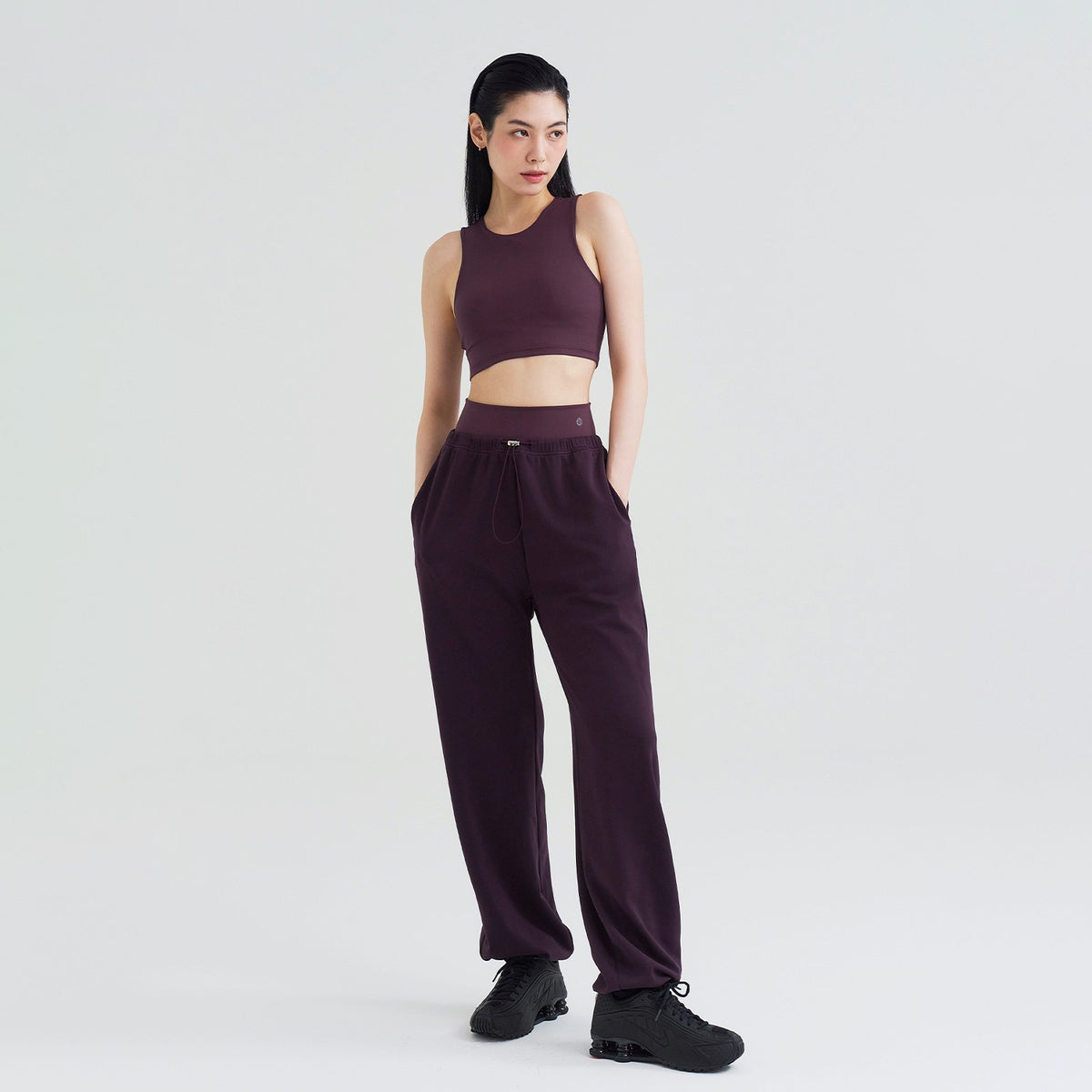 Soft Tension Layered Pants