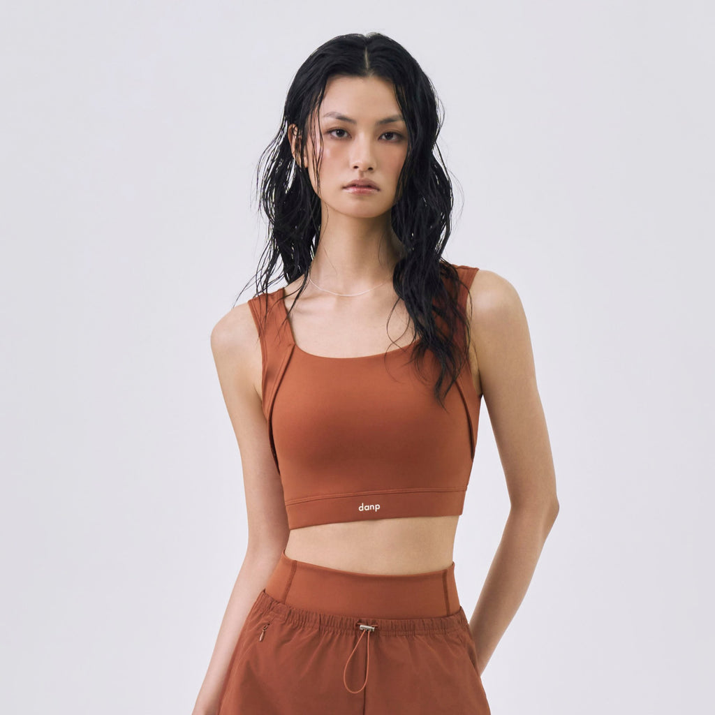 Sun Grain Curve Fit Sleeveless