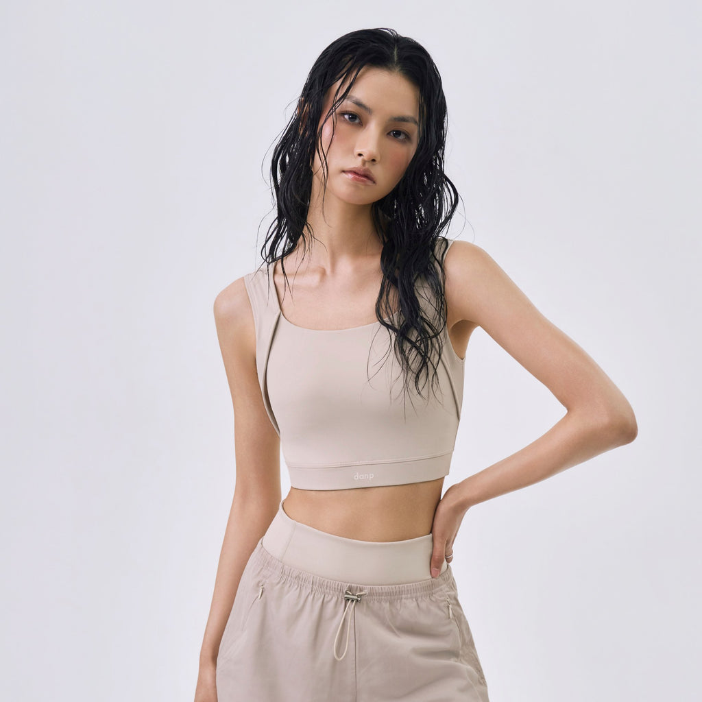 Sun Grain Curve Fit Sleeveless