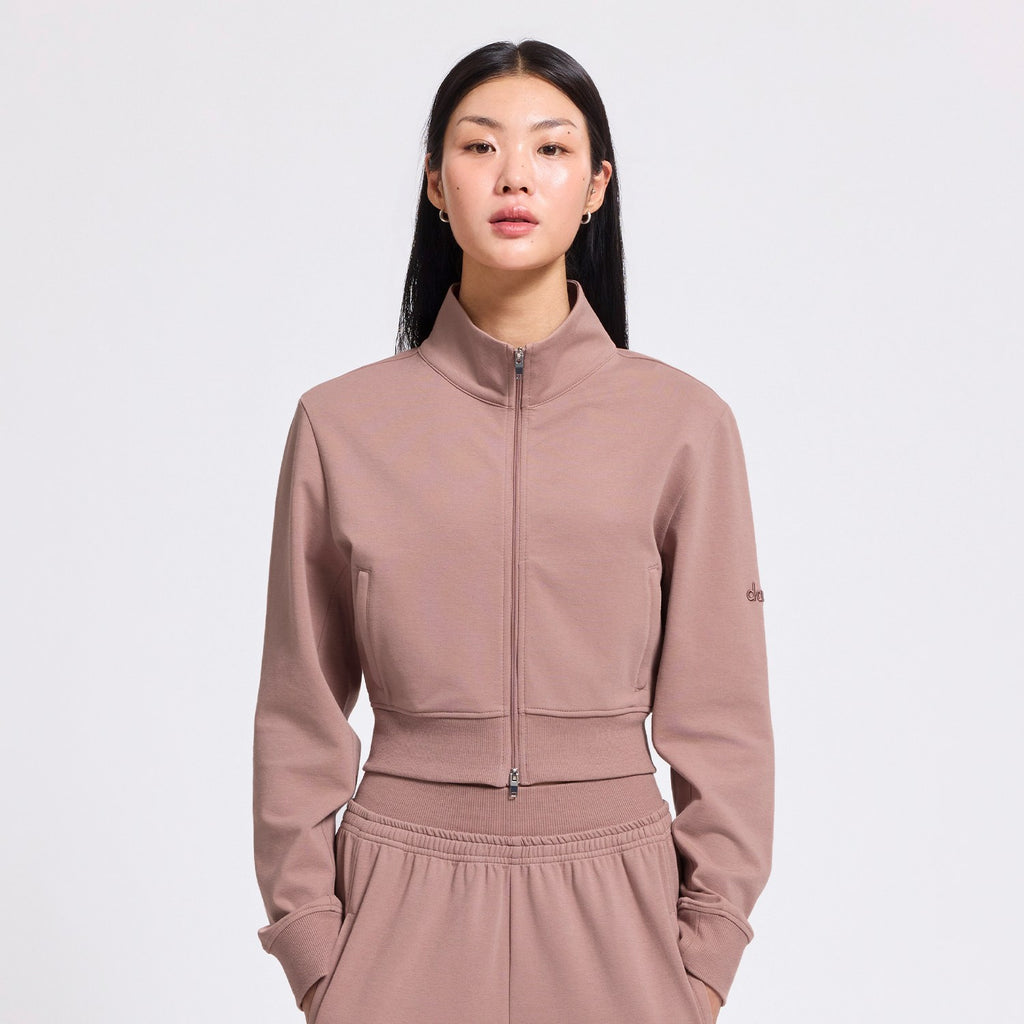 Sun Mild Motion Crop Zip-up