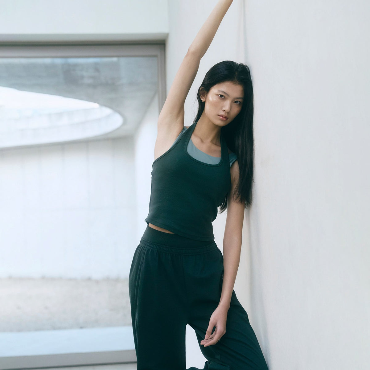 Sun Mild Motion Halter Top Set