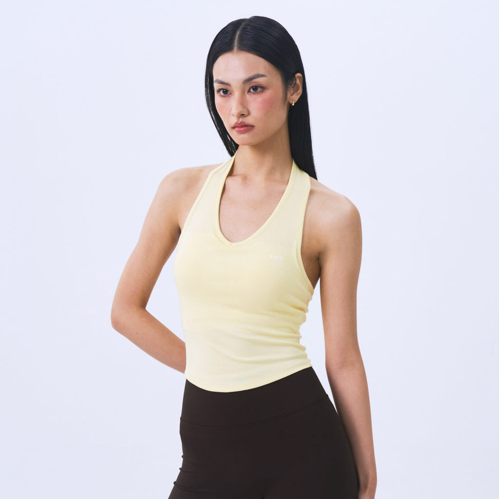 Sunlit Halter Bra Top