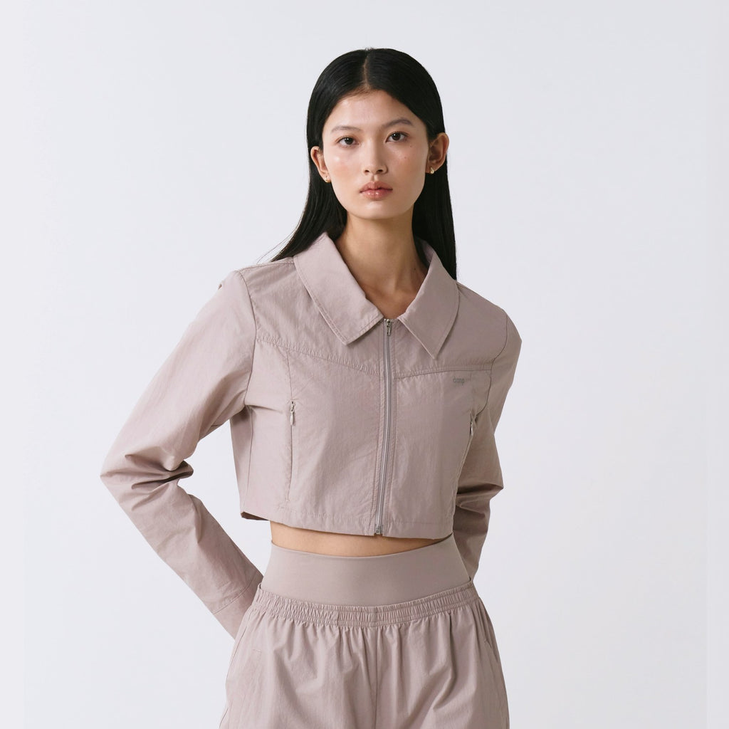 Urban Nylon Crop Coach Jacket