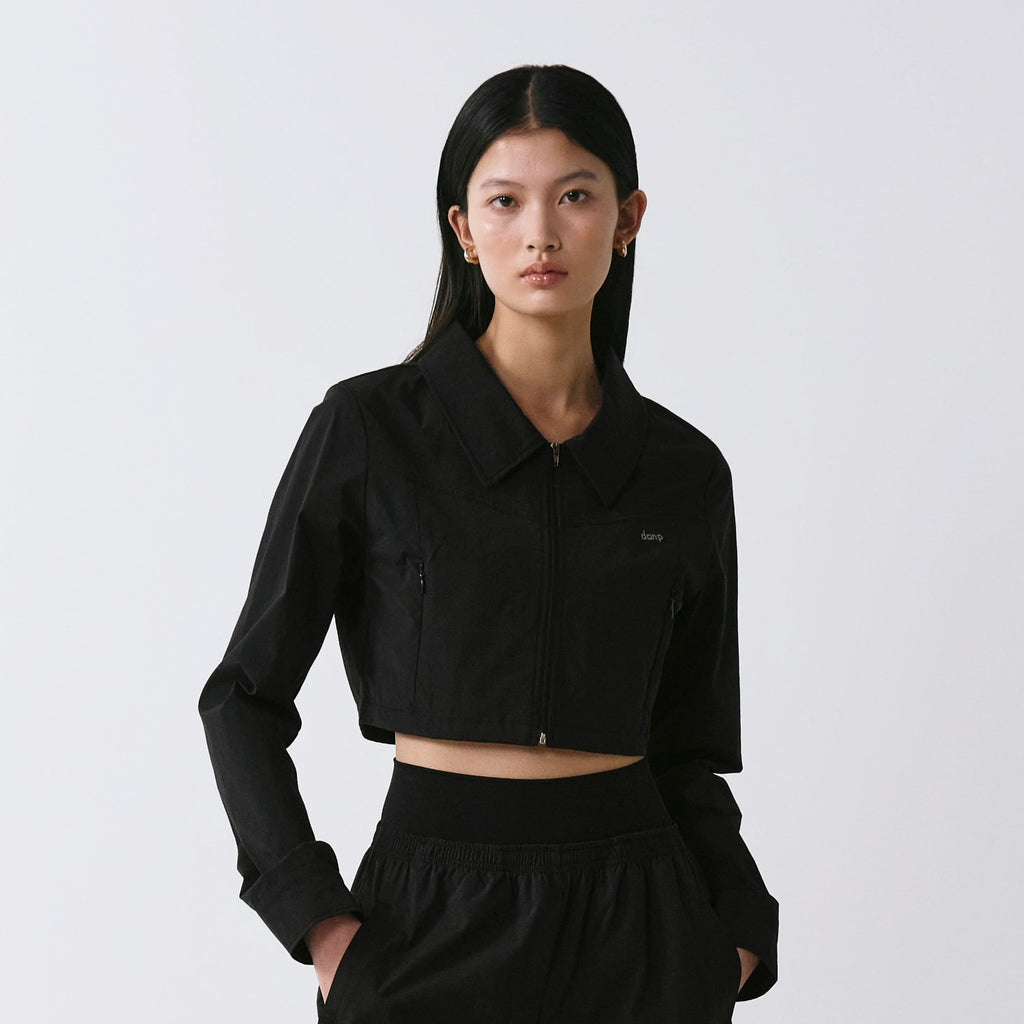 Urban Nylon Crop Coach Jacket